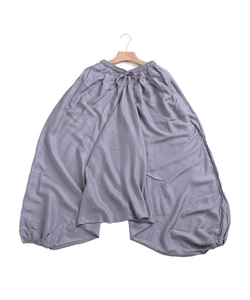 MARAI(マーライ)の「エスニック無地 サルエルバルーンパンツ(その他パンツ・レディース・ピンク/ワインレッド/パープル/グリーン/オレンジ/ブルー/グレー/ネイビー/ブラック/ライトグレー・FREE)」の13枚目の写真
