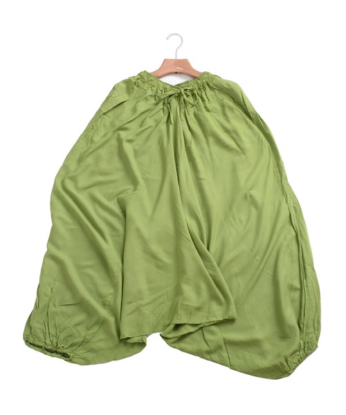 MARAI(マーライ)の「エスニック無地 サルエルバルーンパンツ(その他パンツ・レディース・ピンク/ワインレッド/パープル/グリーン/オレンジ/ブルー/グレー/ネイビー/ブラック/ライトグレー・FREE)」の22枚目の写真