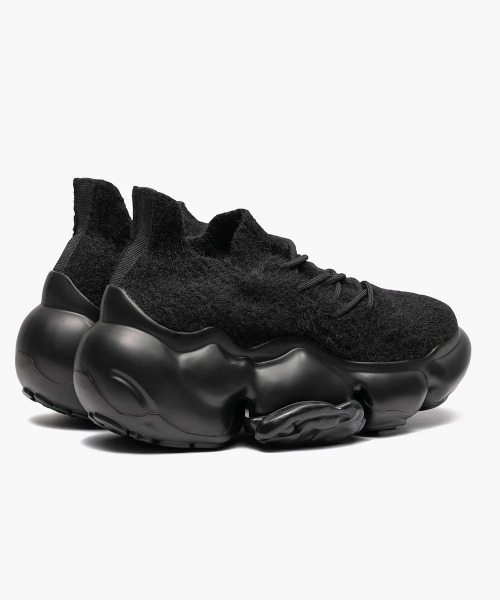 grounds（グラウンズ）の「【grounds】 MOOPIE HAIRY（スニーカー・メンズ・ブラック・38/39/43/44/37）」の3枚目の写真