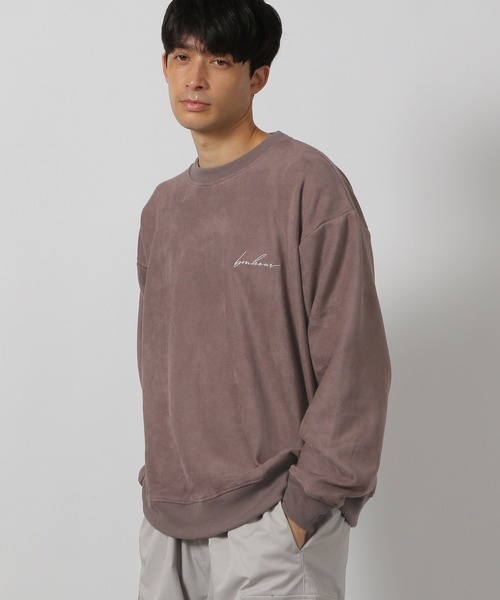 LAKOLE（ラコレ）の「刺繍スエードボアプルオーバー / 144408（その他トップス・メンズ・マスタード/グレイッシュベージュ/ライトグレー/ブラック・MEDIUM/LARGE/X-LARGE）」の10枚目の写真