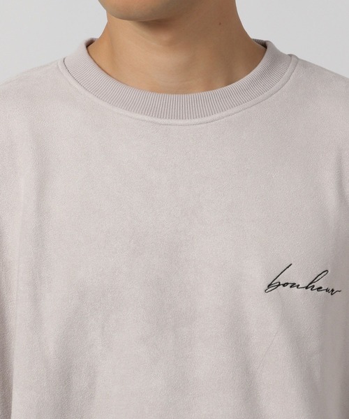 LAKOLE（ラコレ）の「刺繍スエードボアプルオーバー / 144408（その他トップス・メンズ・マスタード/グレイッシュベージュ/ライトグレー/ブラック・MEDIUM/LARGE/X-LARGE）」の16枚目の写真