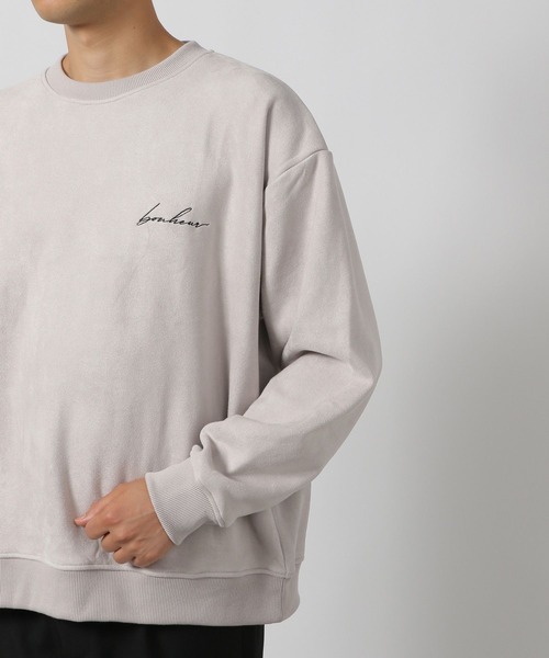 セール】刺繍スエードボアプルオーバー / 144408（その他トップス