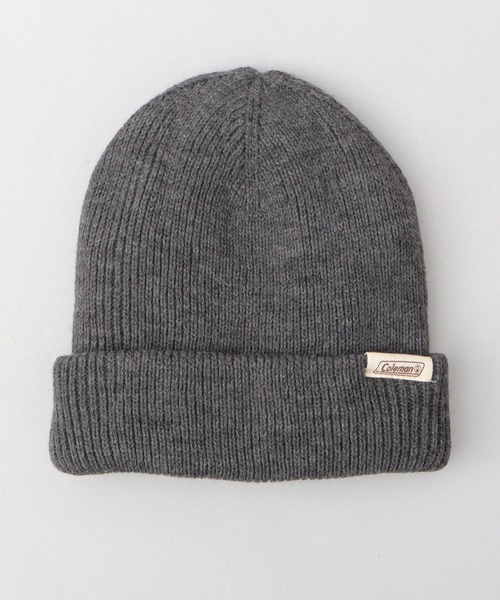 COLEMAN（コールマン）の「裏ボア リブ ニットワッチ（ニット帽） 深め（ニットキャップ/ビーニー・メンズ・ブラック/アイボリー/チャコール・FREE）」の14枚目の写真