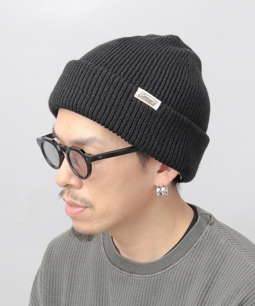 裏ボア リブ ニットワッチ（ニット帽） 深め（ニットキャップ/ビーニー