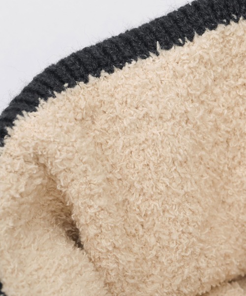 COLEMAN（コールマン）の「裏ボア リブ ニットワッチ（ニット帽） 深め（ニットキャップ/ビーニー・メンズ・ブラック/アイボリー/チャコール・FREE）」の20枚目の写真