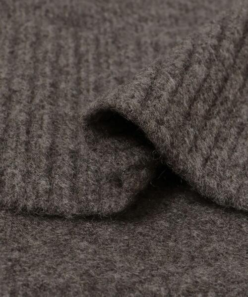 ITEMS URBANRESEARCH（アイテムズ アーバンリサーチ）の「ワイドハイネックニット（ニット/セーター・レディース・チャコールグレー/ブルー/アイボリー/ラベンダー・FREE）」の18枚目の写真