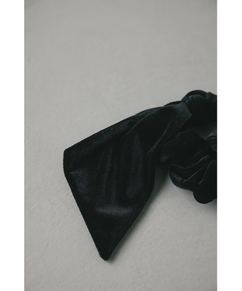 STYLEMIXER（スタイルミキサー）の「ベロアリボンシュシュ（シュシュ・レディース・ブラック・FREE）」の7枚目の写真