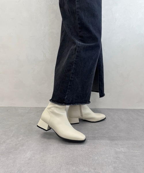 ORiental TRaffic（オリエンタルトラフィック）の「ロングブーツ/31483（ブーツ・レディース・ブラック/アイボリー/モカ・LL/S/M/L）」の17枚目の写真