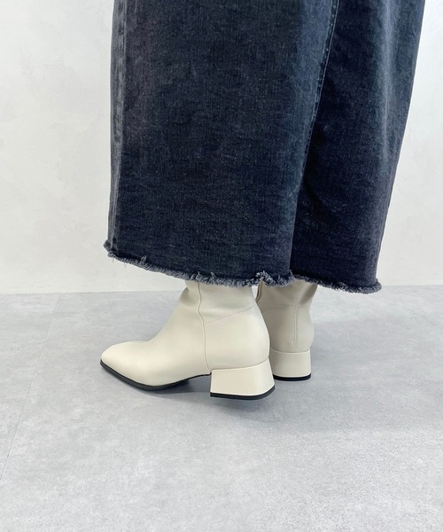 ORiental TRaffic（オリエンタルトラフィック）の「ロングブーツ/31483（ブーツ・レディース・ブラック/アイボリー/モカ・LL/S/M/L）」の18枚目の写真