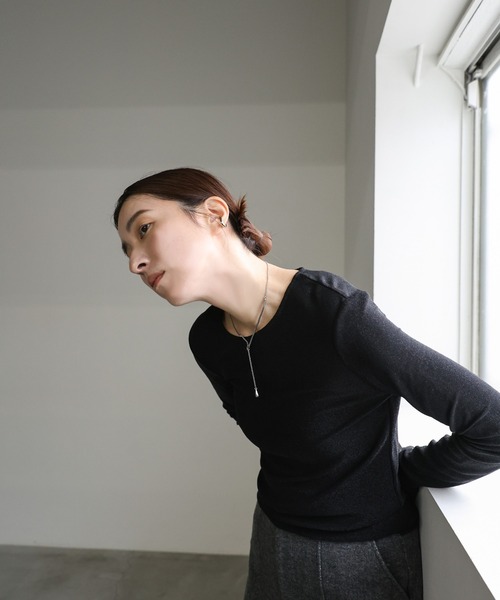 select MOCA（セレクトモカ）の「ニュアンスYシルエットドロップネックレス（ネックレス・レディース・シルバー/ゴールド・FREE）」の12枚目の写真