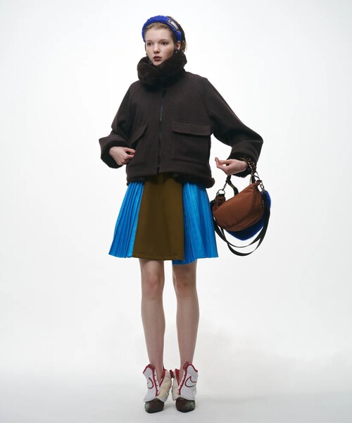 NON TOKYO/ノントーキョー】AVIATOR FUR JACKET/アビエイターファー