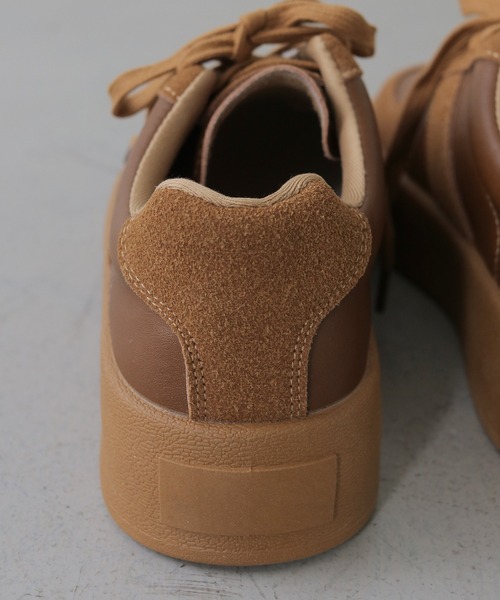 【セール】【CLEIO】 厚底ボリュームソールコートスニーカー（スニーカー）｜CLEIO（クレイオ）