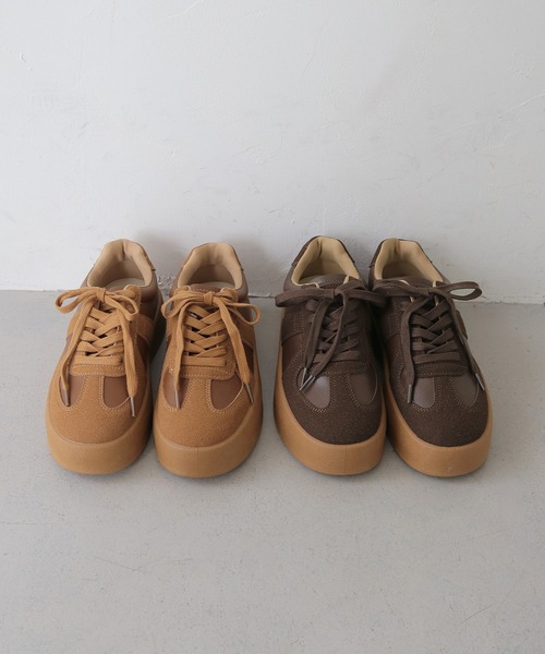 【セール】【CLEIO】 厚底ボリュームソールコートスニーカー（スニーカー）｜CLEIO（クレイオ）