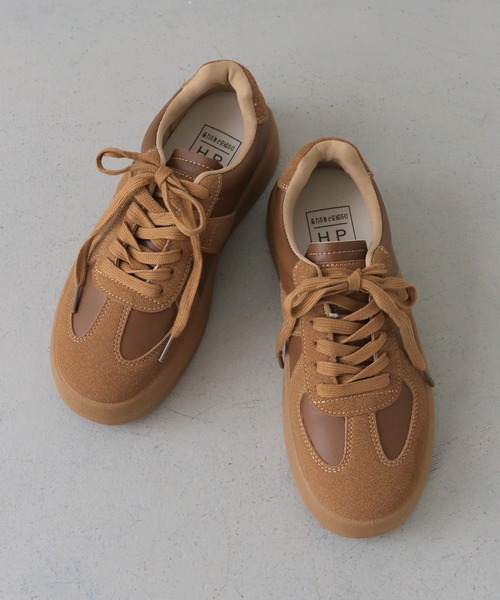 【セール】【CLEIO】 厚底ボリュームソールコートスニーカー（スニーカー）｜CLEIO（クレイオ）