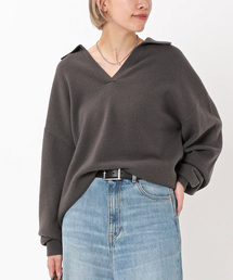 EVERYDAY I LIKE. | ウールカシミヤスキッパープルオーバー(ニット/セーター)