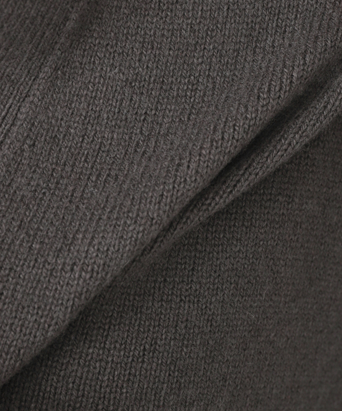 EVERYDAY I LIKE.（エヴリディアイライク）の「ウールカシミヤスキッパープルオーバー（ニット/セーター・レディース・チャコールグレー/カーキ・FREE）」の14枚目の写真