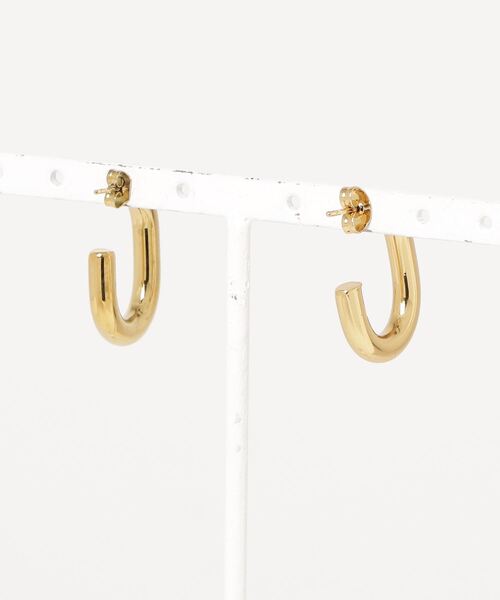 FUNALIVE(ファンアライブ)の「フープピアス(ピアス(両耳用)・レディース・シルバー/ゴールド・FREE)」の5枚目の写真