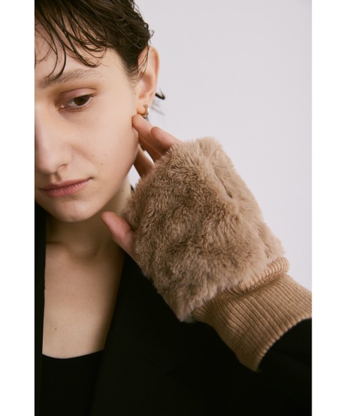 値下げ　タグ付き★Maison Margiela フィンガーレス グローブ KURODA クロダ 女性用 タータンチェック フィンガーレスグローブ