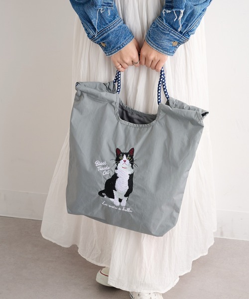 SETUP7(セットアップセブン)の「【SETUP7】アニマル刺繍コードトートバッグ SNBD(トートバッグ・レディース・ベージュ/ネイビー/ブルー/チャコールグレー/グレー/グリーン/グレー系その他/ブルー系その他/ベージュ系1/カーキ/バーガンディー・FREE)」の16枚目の写真