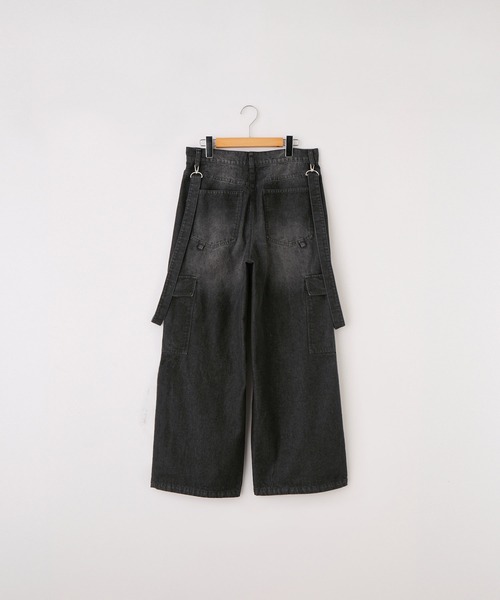 vintage used デザイン　パンツ VINTAGE DESIGN TACK CURVED DENIM PANTS / ヴィンテージ