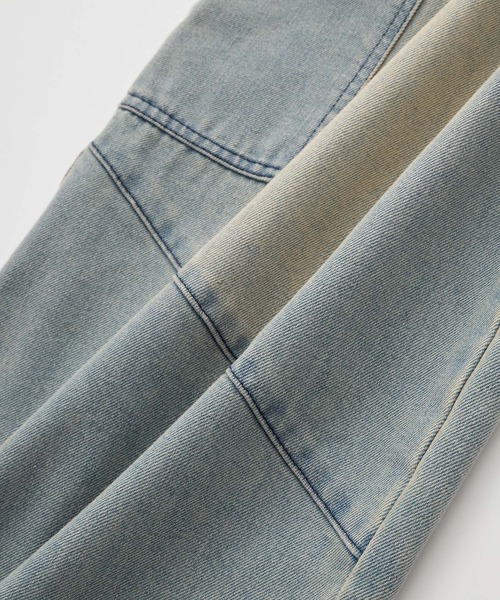 SERACE（セラス）の「【SERACE】Vintage design suspenders cargo denim pants / ヴィンテージデザインサスペンダーカーゴデニムパンツ（カーゴパンツ・メンズ・インディゴブルー/ブラック/ライトグレー/サックスブルー・L/M/S）」の11枚目の写真