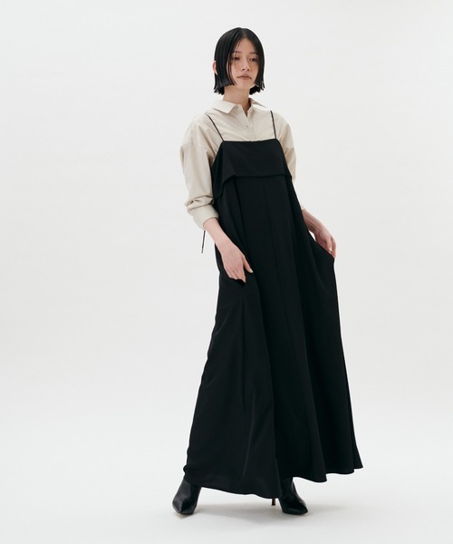 LARUTA（ラルータ）の「［Web限定］【LARUTA】ちびロゴ刺繍ベーシックシャツ（シャツ/ブラウス・レディース・その他1/ブルー/オフホワイト/ライトベージュ・FREE）」の16枚目の写真
