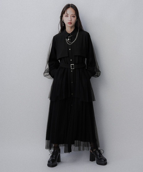HARE ハレ　ソデシアーチュールティアードワンピース チュールティアードワンピース HARE ハレ ワンピース・ドレス