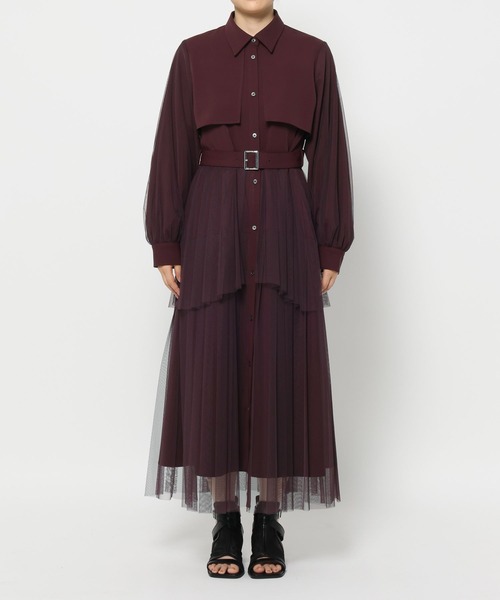 HARE ハレ　ソデシアーチュールティアードワンピース HARE（ハレ）の「2WAYソデシアーワンピース（）」 - WEAR