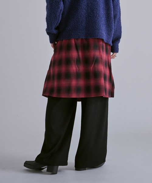 Ellno Loset（エルノロゼット）の「シャツラップワイドパンツ（その他パンツ・メンズ・ブラック/レッド・SMALL/MEDIUM/LARGE/X-SMALL）」の22枚目の写真