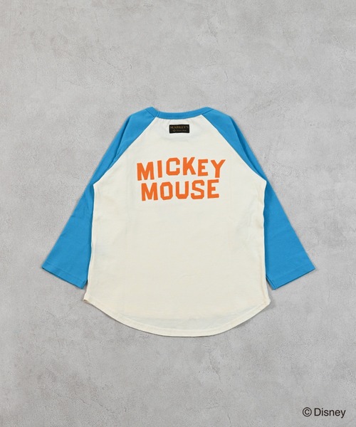 SAINT LAURENT Disney ミッキー ラグラン カットソー Disney（ディズニー）の「【Disney】ミッキーマウス/ラグランロンT（T