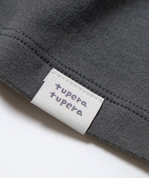 10mois（ディモワ）の「【tupera tupera × 10mois(ディモワ)】tupera tupera 親子Tシャツ(大人)  Mサイズ チャコール・ホワイト（Tシャツ/カットソー・メンズ・ホワイト/チャコール・MEDIUM）」の10枚目の写真