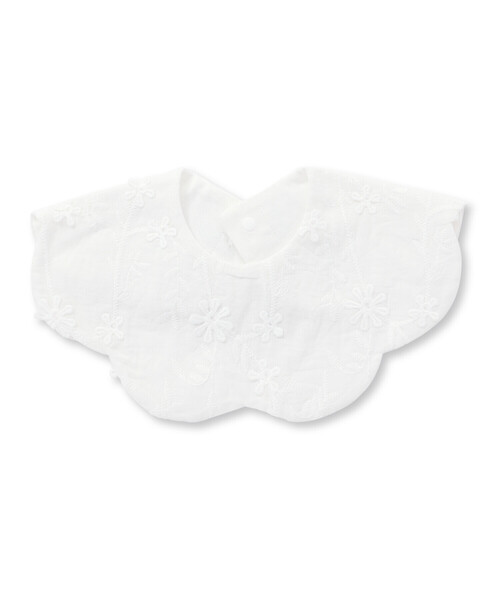 SLAP SLIP BABY（スラップスリップベビー）の「【お揃い】バックリボンスカラップレーススタイベビー（スタイ/よだれかけ・キッズ・ピンク/ホワイト/イエロー・FREE）」の18枚目の写真