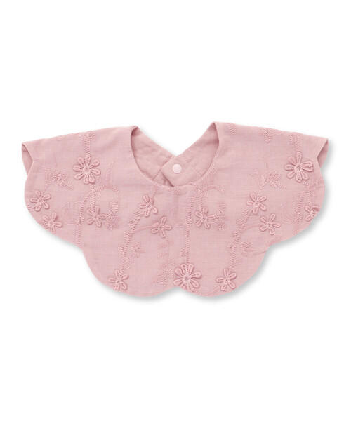 SLAP SLIP BABY（スラップスリップベビー）の「【お揃い】バックリボンスカラップレーススタイベビー（スタイ/よだれかけ・キッズ・ピンク/ホワイト/イエロー・FREE）」の20枚目の写真