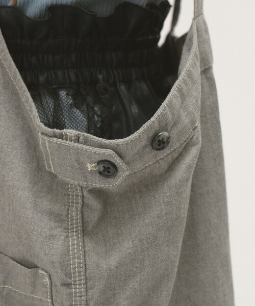 maturely（マチュアリー）の「ダンガリー サロペット（サロペット/オーバーオール・レディース・レッド/グレー・ONE SIZE）」の15枚目の写真