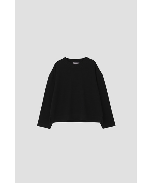 MARGARET HOWELL(マーガレットハウエル)の「DOUBLE FACE COTTON JERSEY(Tシャツ/カットソー・レディース・ブラック/アイボリー・2)」の10枚目の写真