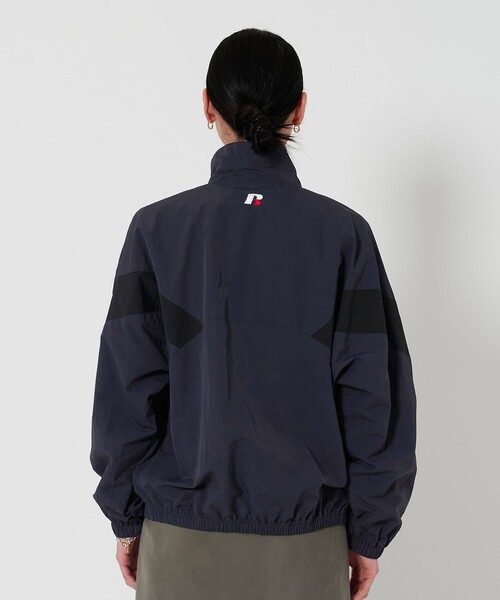 Russell Athletic(ラッセルアスレティック)の「【別注】<RUSSELL ATHLETIC>ナイロンジャケット(ナイロンジャケット・レディース・ネイビー/ワインレッド・FREE)」の11枚目の写真