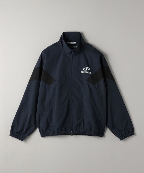 Russell Athletic(ラッセルアスレティック)の「【別注】<RUSSELL ATHLETIC>ナイロンジャケット(ナイロンジャケット・レディース・ネイビー/ワインレッド・FREE)」の12枚目の写真