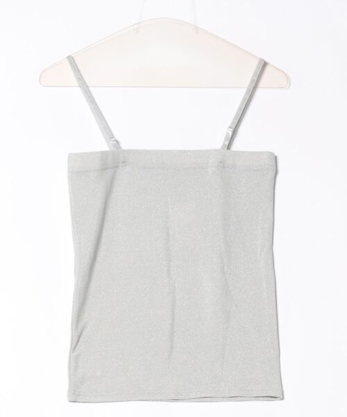 flower(フラワー)の「シャイニーチューブトップ4(チューブトップ・レディース・シルバー/ゴールド・FREE)」の3枚目の写真