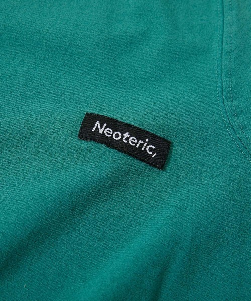 devirock（デビロック）の「防汚 カーブラインスリーブ 裾絞り 半袖Tシャツ（Tシャツ/カットソー・キッズ・グリーン系/ダークパープル/ブラック/オフホワイト・160cm/150cm/140cm/130cm/120cm/110cm/100cm）」の9枚目の写真