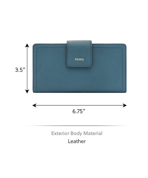 FOSSIL（フォッシル）の「フォッシル クラッチバッグ レディース レザー ブルー  SL7830106（クラッチバッグ・レディース・ブルー・FREE）」の5枚目の写真