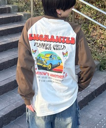 70's ヒッピーライク ヴィンテージロンT