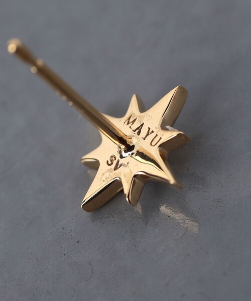 MAYU（マユ）の「＜MAYU＞MINI STAR F/PL 片耳ピアス（ピアス（片耳用）・レディース・ゴールド・FREE）」の5枚目の写真