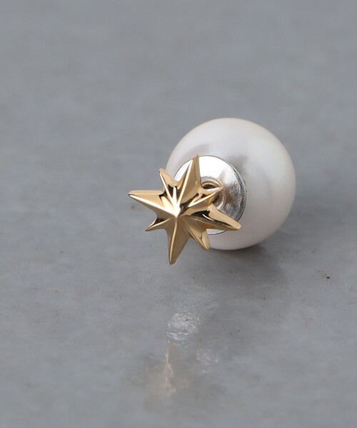 MAYU（マユ）の「＜MAYU＞MINI STAR F/PL 片耳ピアス（ピアス（片耳用）・レディース・ゴールド・FREE）」の6枚目の写真