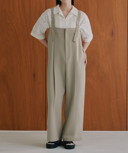 MACHATT 2way サロペット　新品未使用　正規品 新品】MACHATT マチャット 2wayサロペット（グレー） 2024SS