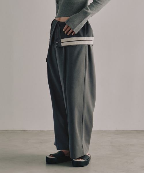 【美品】2WAYオールインワン　TENTO セール】2WAYサロペットパンツ（サロペット/オーバーオール