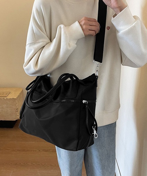 Miniministore（ミニミニストア）の「3way トートバッグ ショルダーバッグ（トートバッグ・レディース・キャメル/ブラック/ブラウン・FREE）」の2枚目の写真