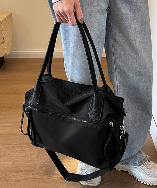 Miniministore（ミニミニストア）の「3way トートバッグ ショルダーバッグ（トートバッグ・レディース・キャメル/ブラック/ブラウン・FREE）」の6枚目の写真