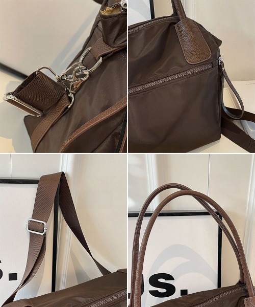 Miniministore（ミニミニストア）の「3way トートバッグ ショルダーバッグ（トートバッグ・レディース・キャメル/ブラック/ブラウン・FREE）」の16枚目の写真