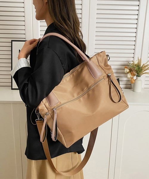 Miniministore（ミニミニストア）の「3way トートバッグ ショルダーバッグ（トートバッグ・レディース・キャメル/ブラック/ブラウン・FREE）」の19枚目の写真