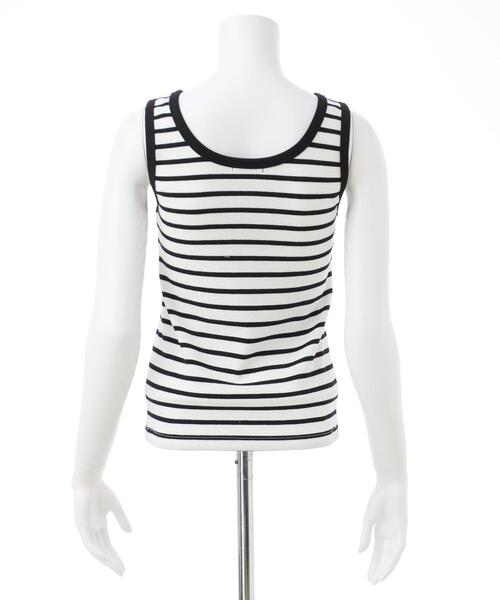 INGNI（イング）の「ヘンリータンクトップ（タンクトップ・レディース・その他/オフホワイト/ブラック・M）」の18枚目の写真